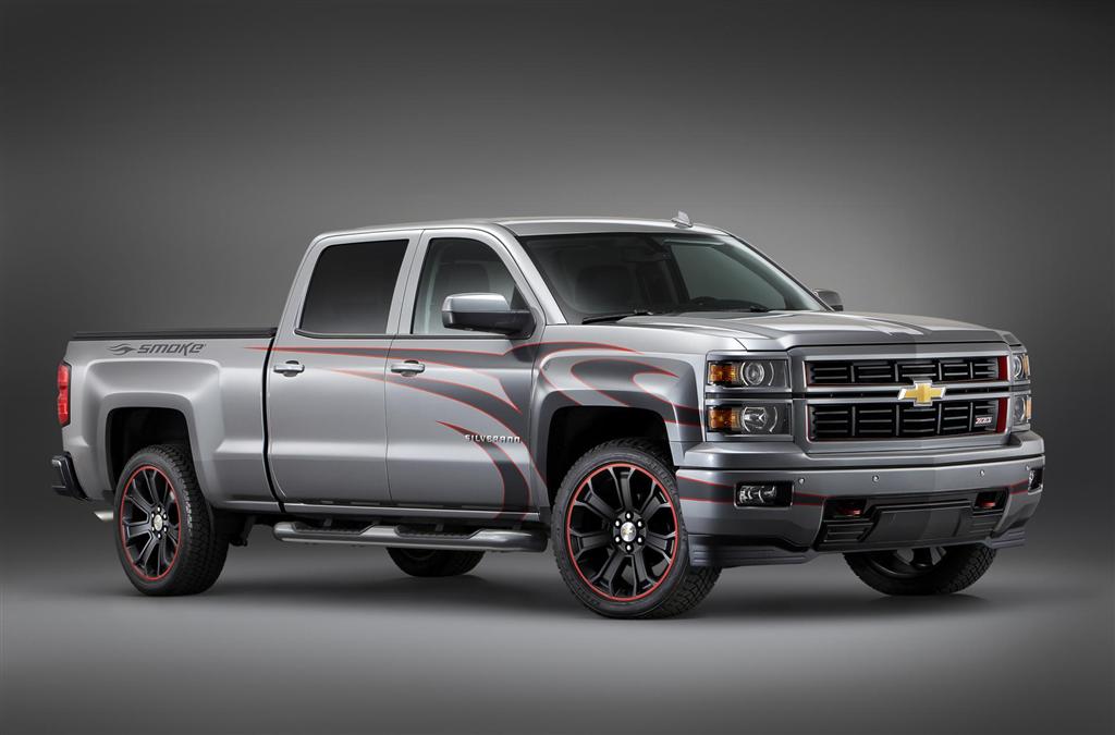 What are the features of the Chevy Silverado SS concept truck?