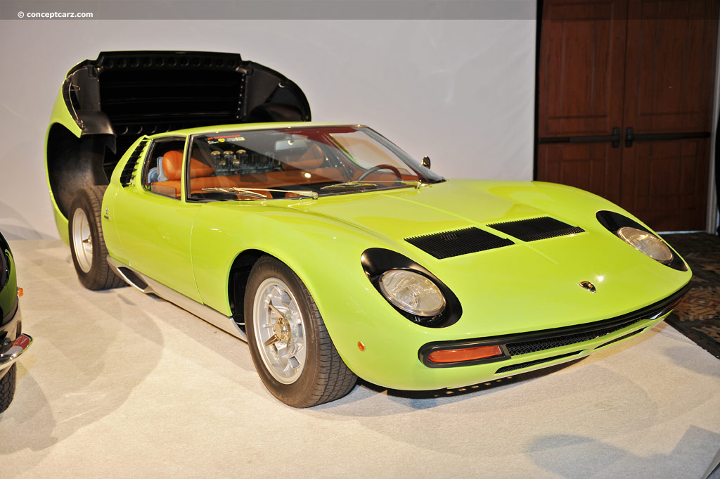 1969 Lamborghini Miura P400 Image. Chassis number 3952