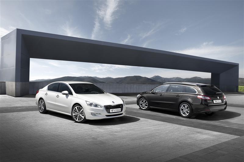 Peugeot will start selling the 508 in sedan and SW wagon from the 