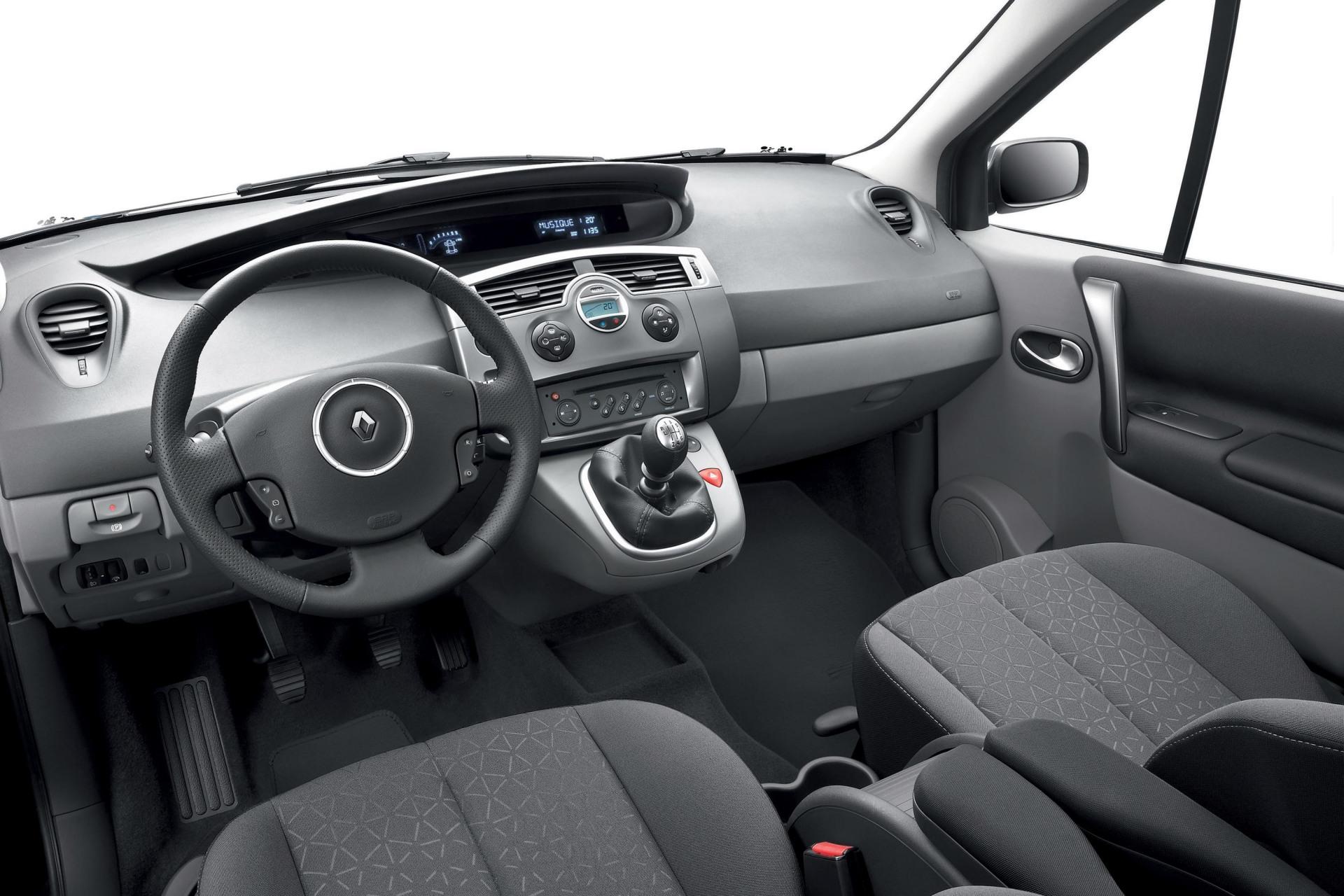 Renault scenic interior