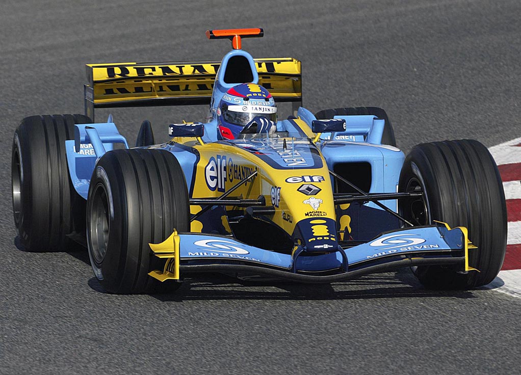 Renault f1 car