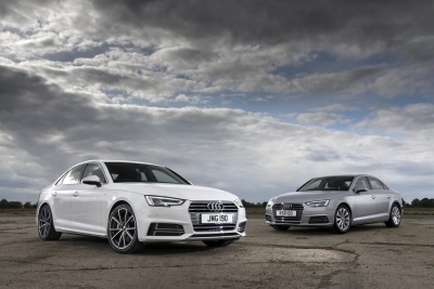 AUDI A4 CLAIMS CONTRACT HIRE AND LEASING CAR OF THE YEAR TITLE AND EXECUTIVE CAR TROPHY