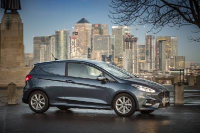 Ford Introduces Fuel Efficient Mild Hybrid Technology To Fiesta Van