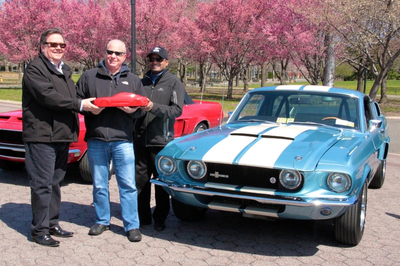 FORD MUSTANG RETURNS TO NEW YORK TO CELEBRATE 50 YEARS; 1967 SHELBY GT500 MUSTANG FASTBACK WINS BEST IN SHOW