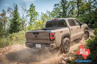 Nissan Frontier named 'Mid-Size Pickup Truck of Texas' at 2023 Texas Auto Writers Association Truck Rodeo