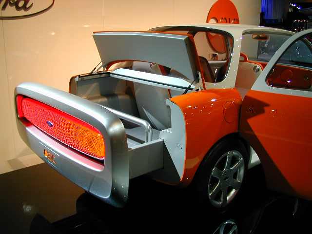 The Ford 021C concept car designed by Marc Newson