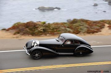 1938 Mercedes-Benz 540K Autobahn Kurier Named Best of Show at the 70th Pebble Beach Concours d'Elegance