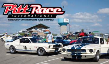 Shelby Convention at Pitt Race during the 2023 PVGP Historic Races