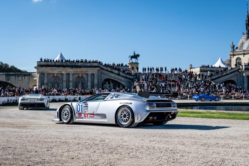 Bugatti W16 Mistral makes European debut at Chantilly Arts & Elegance Richard Mille