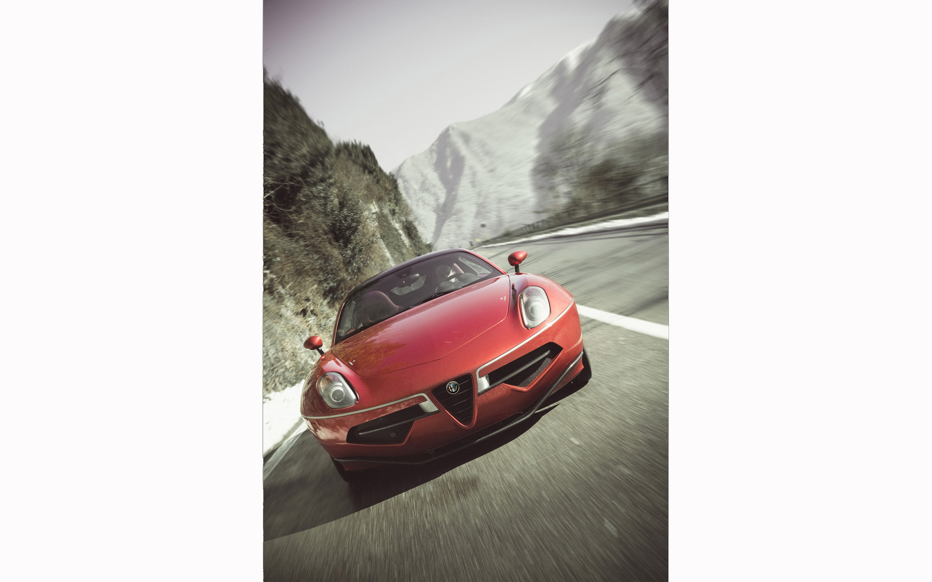 Alfa Romeo Disco Volante фон скачать