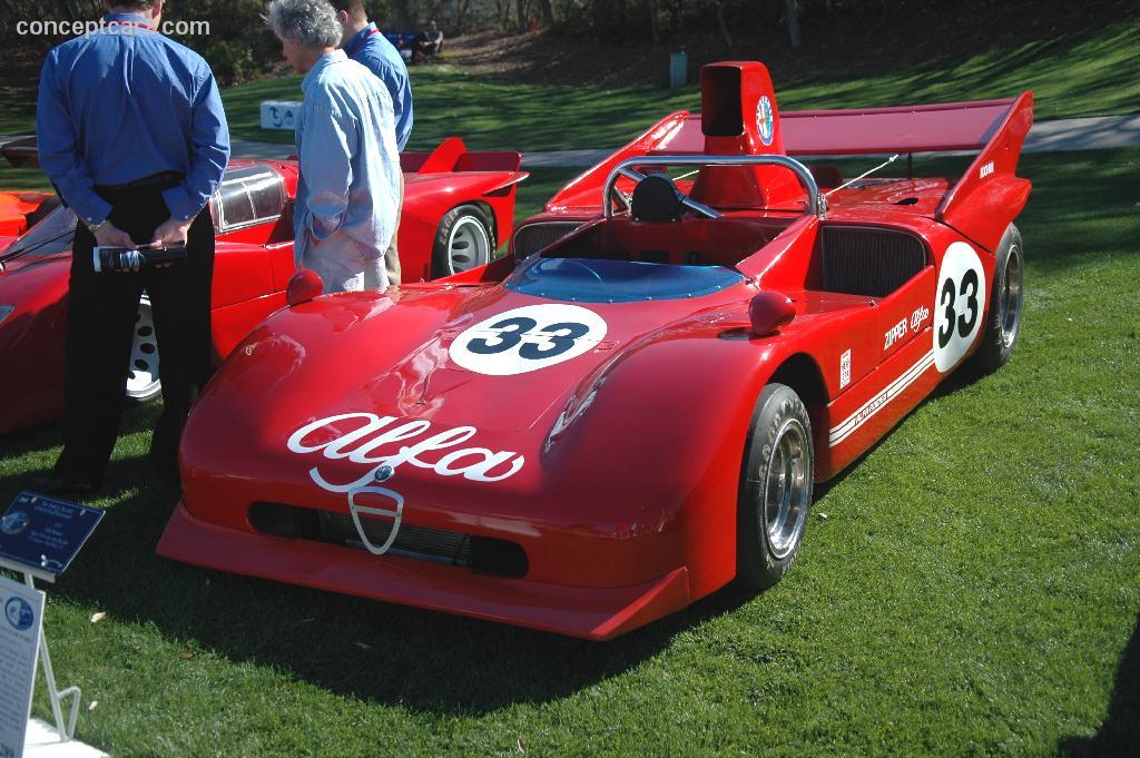 Alfa Romeo Tipo 33//3 #33 Pescarolo Stommelen 6h Watkins Glen Can-am 1971 1:43