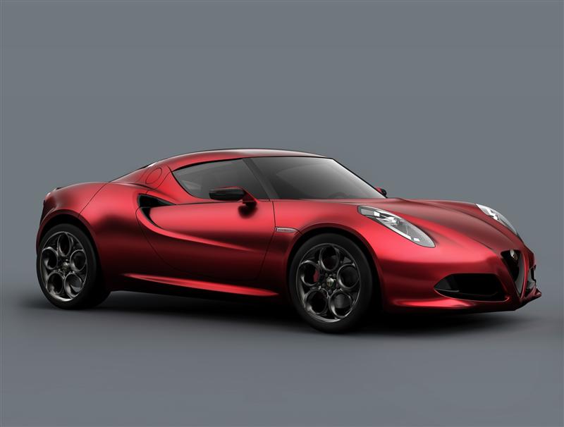 Alfa Romeo 4C Concept Supercar Information