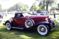 1932 Auburn 8-100A.  Chassis number 9288E