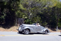 1935 Auburn Model 851.  Chassis number 33151E