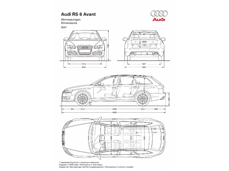 2008 Audi RS 6 Avant