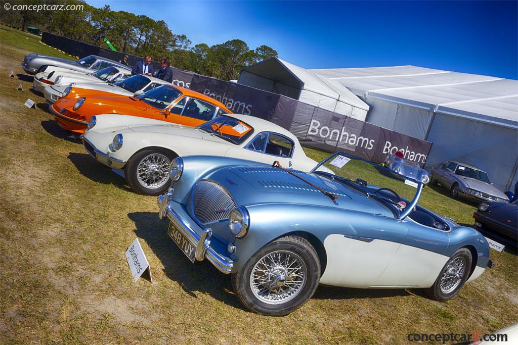 1955 Austin-Healey 100 background image