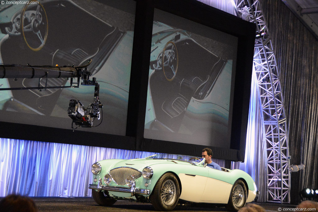 1956 Austin-Healey 100M BN2 background image