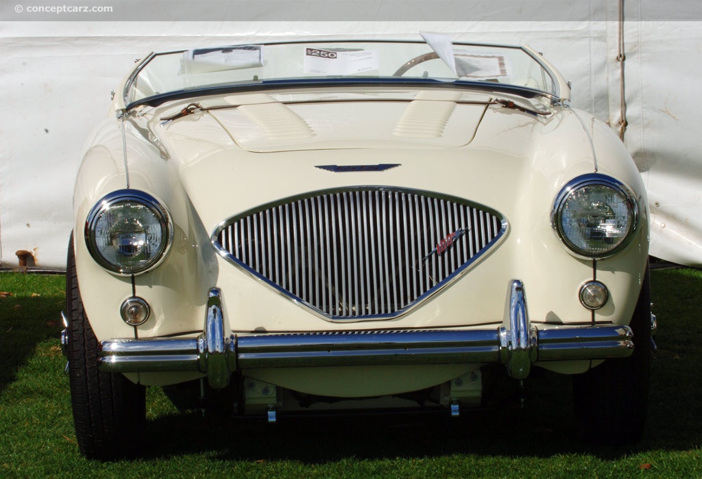 1956 Austin-Healey 100M BN2 background image