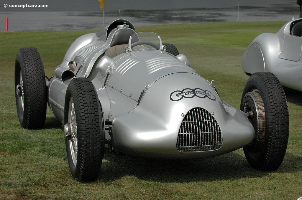 Auto Union Type C. Grand Prix racing cars types A to D were