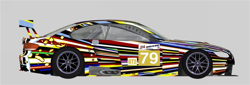 2010 BMW M3 GT2 Art Car