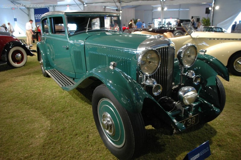 1932 Bentley 8-Litre vehicle information
