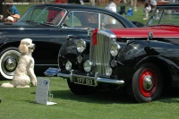 1949 Bentley Mark VI.  Chassis number B320LFV