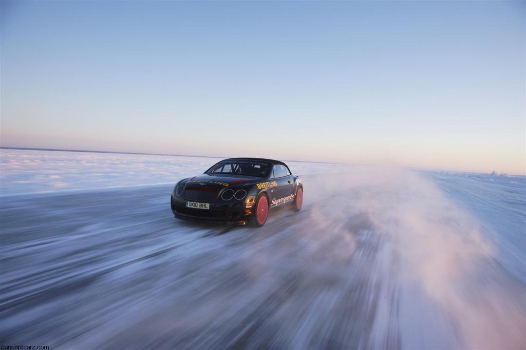 2011 Bentley Continental SuperSports Ice Speed Record