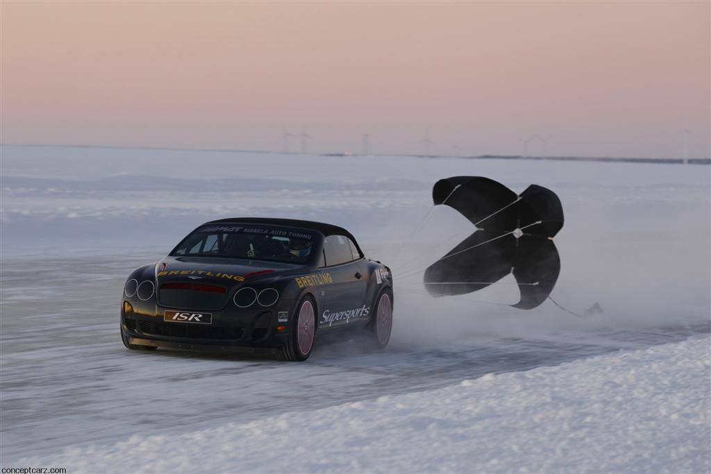 2011 Bentley Continental SuperSports Ice Speed Record