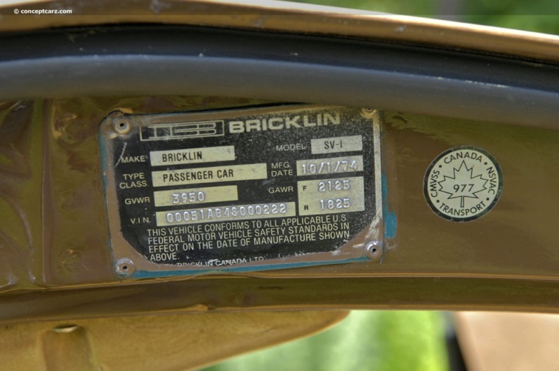 1974 Bricklin SV1