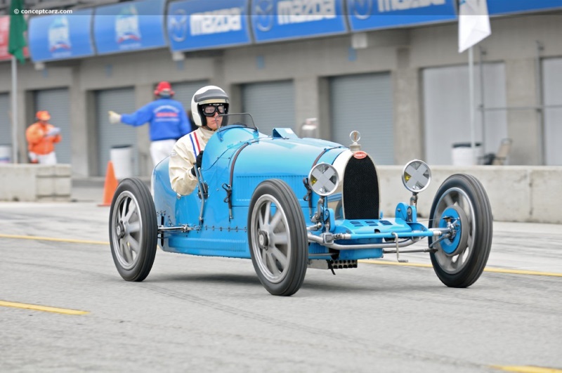 Bugatti Type 35 Vintage Race Car Stock Photo - Download Image Now