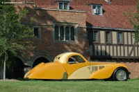 1937 Bugatti Type 57SC Atalante.  Chassis number 57551