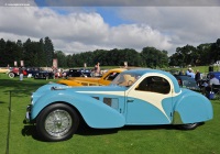 1937 Bugatti Type 57SC Atalante.  Chassis number 57523