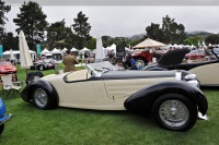 1938 Bugatti Type 57C.  Chassis number 57661