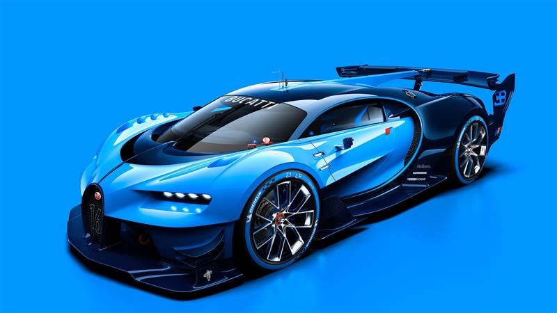 Bugatti Vision Gran Turismo Concept Information