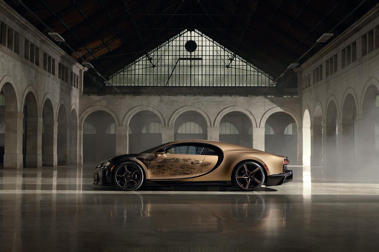 2023 Bugatti Chiron Super Sport Golden Era News and Information