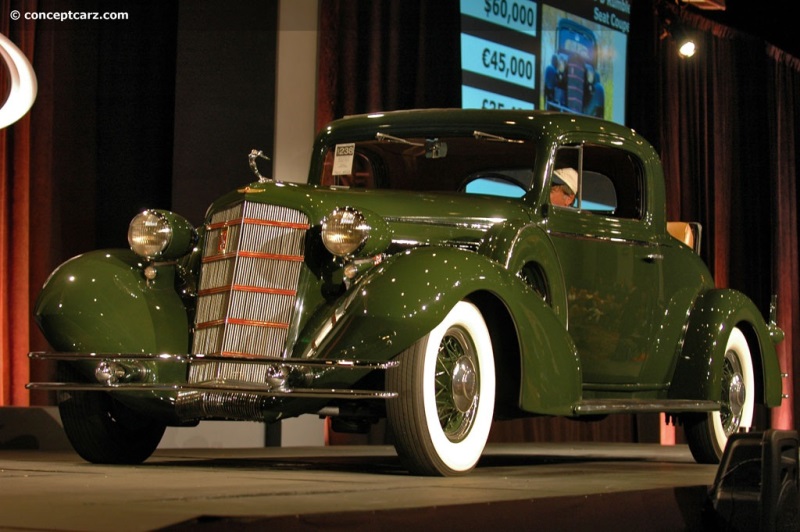 1934 Cadillac Model 355-D Eight vehicle information