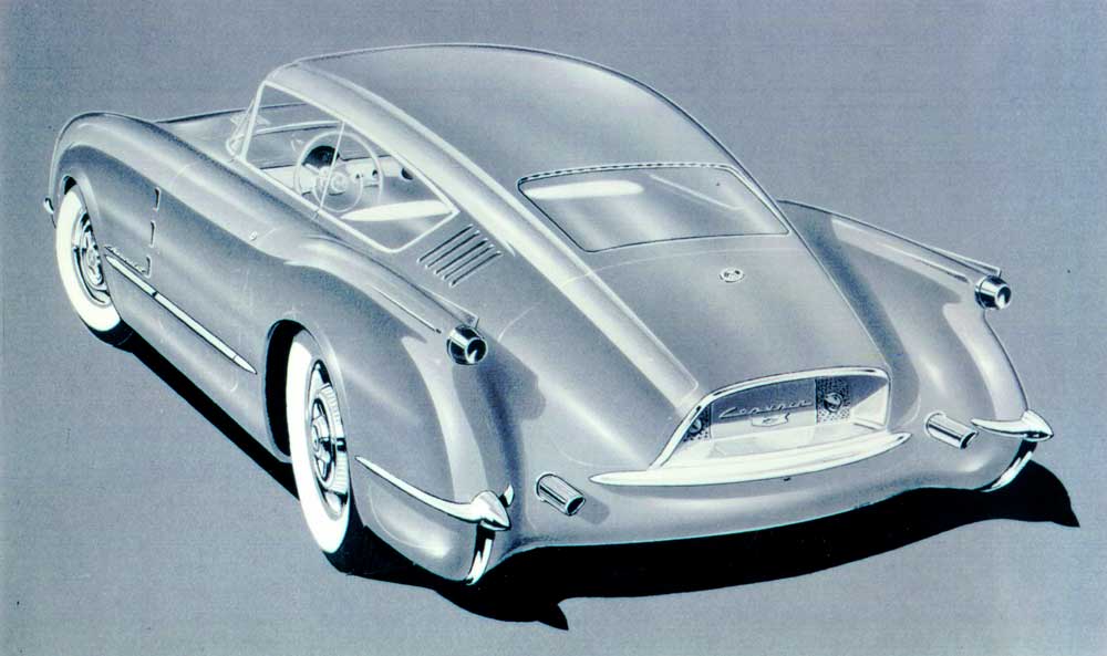 1954 Chevrolet Corvette Corvair Concept