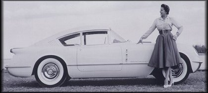 1954 Chevrolet Corvette Corvair Concept