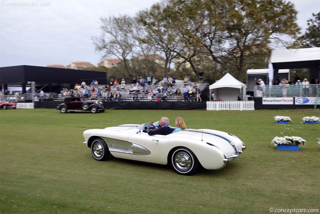 1957 Chevrolet Corvette SS background image