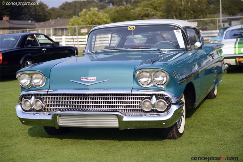 1958 Chevrolet Color Chart