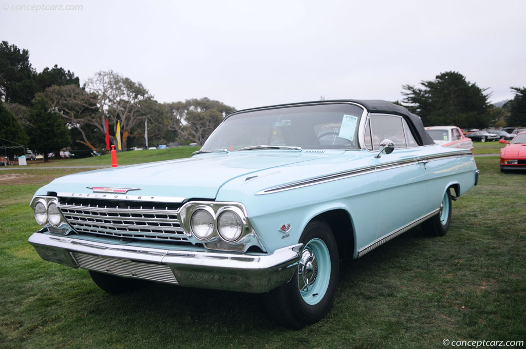 Auction Results and Sales Data for 1962 Chevrolet Impala Series