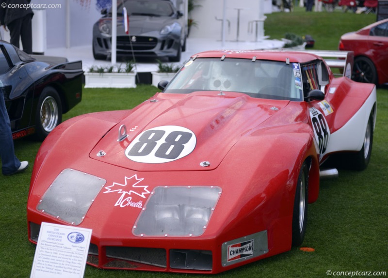 1974 Greenwood Wide Body Chevy Corvette Race Car Mug 