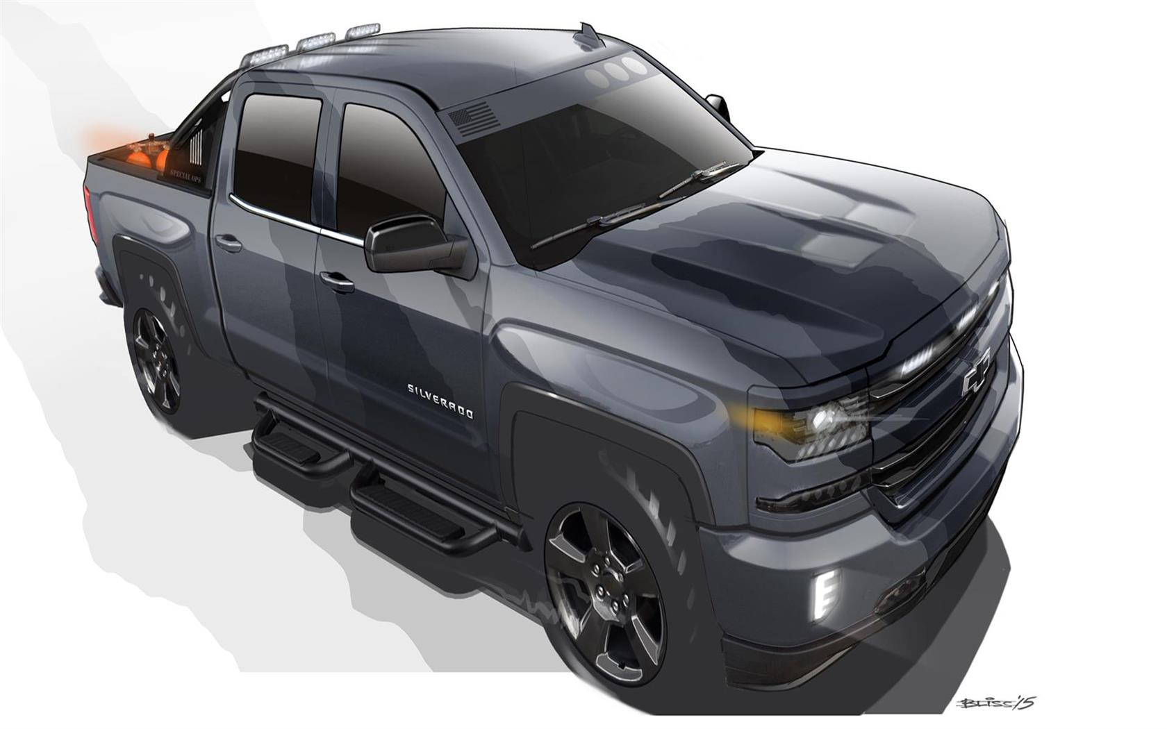 2015 Chevrolet Silverado Special Ops concept