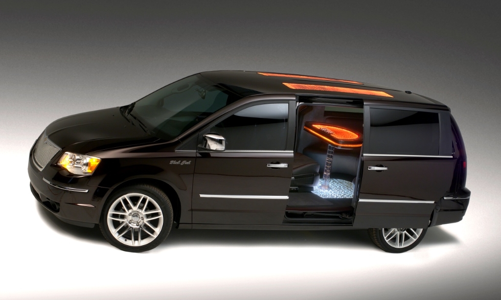 2007 Chrysler Town and Country Black Jack