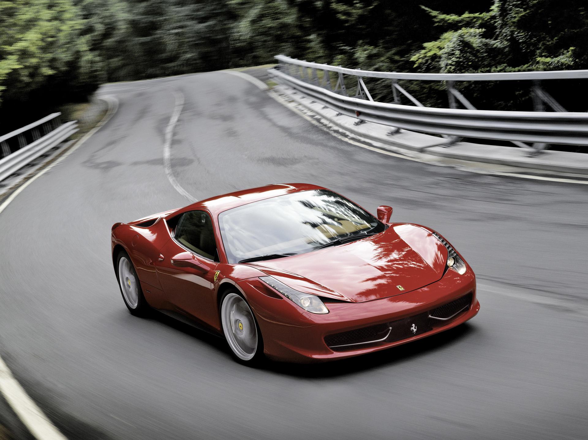 Ferrari 458 дорога без смс