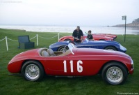 1950 Ferrari 166MM.  Chassis number 0058M