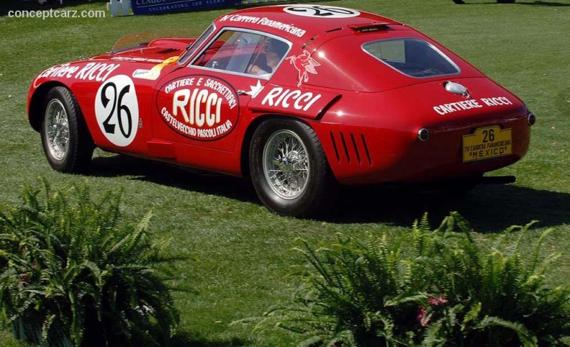1953 Ferrari 340/375 MM vehicle information