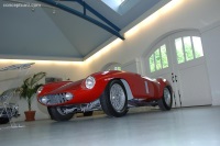 1955 Ferrari 750 Monza.  Chassis number 0502M