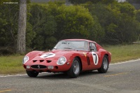 1962 Ferrari 330 GTO.  Chassis number 3765A