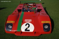 1972 Ferrari 312 PB.  Chassis number 0892